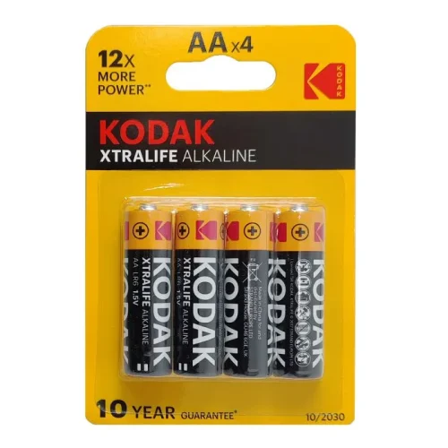 Baterije KODAK AA, alkalne (blister 4kom)