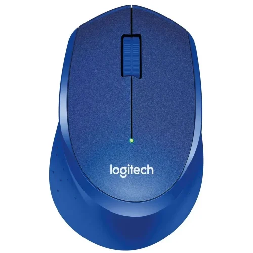 Bežični miš LOGITECH M330 Silent Plus, plavi