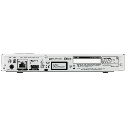 Blu-Ray player PANASONIC DMP-BDT168EG, srebrni