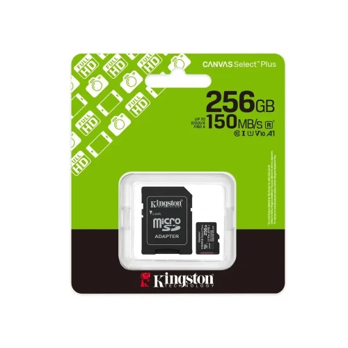 KINGSTON CANVAS SELECT PLUS, 256 GB