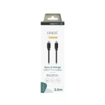 Kabel SINOX PRO SXI06362, USB-C na USB-C, 2 metra
