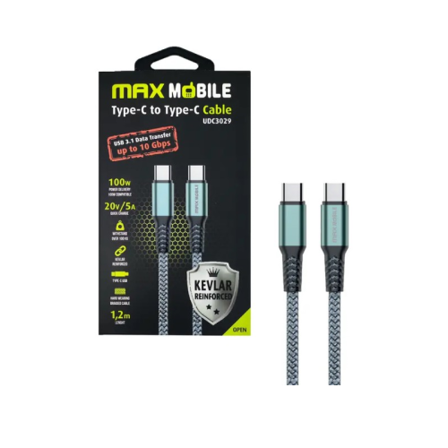 MAXM UDC3029 KEVLAR GRAY 1.2M