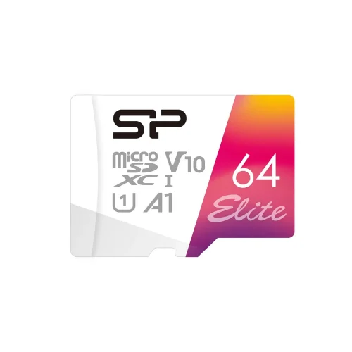 MicroSD SILICON POWER ELITE, 64 GB