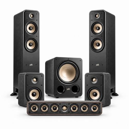 5.1 Set za kućno kino POLK AUDIO, ES50 serija, crni