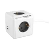PowerCube Extended 1.5m USB A+C, sivi