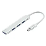 SB hub HAVIT HV-HB41, 4 USB-A, tip-c