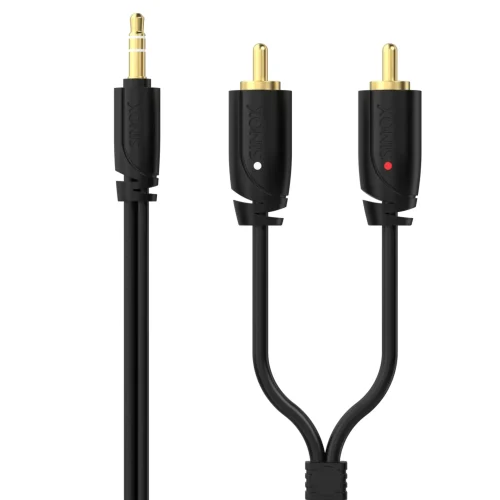 3.5mm na 2XRCA SINOX PRO SXA06001