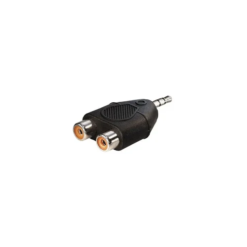 Stereo audio adapter AC17, 3.5mm-m na 2xRCA-ž