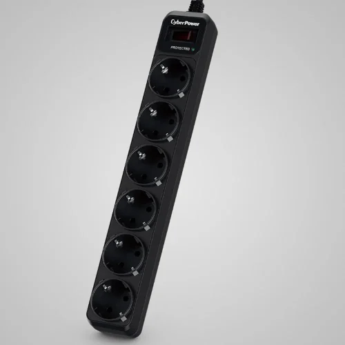 Strujna letva CyberPower B0620SC0-DE, 6 utičniac, 1.8m