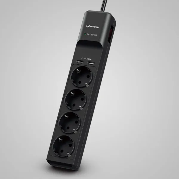 Strujna letva CyberPower P0420SUD0-DE, 4 utičnice, 1.8m