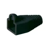 UTP kabelska kapica za RJ45, crna