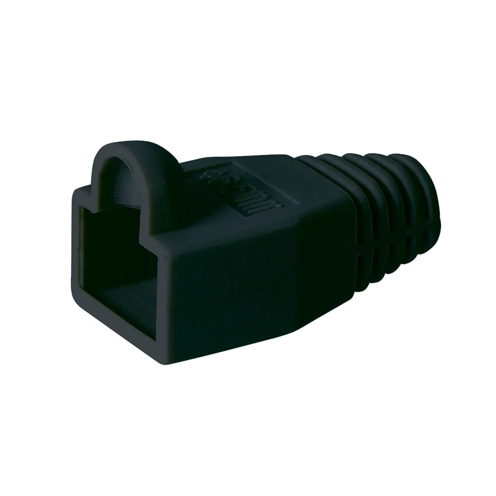 UTP kabelska kapica za RJ45, crna