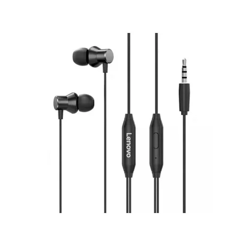 Žične slušalice LENOVO HF130, crne