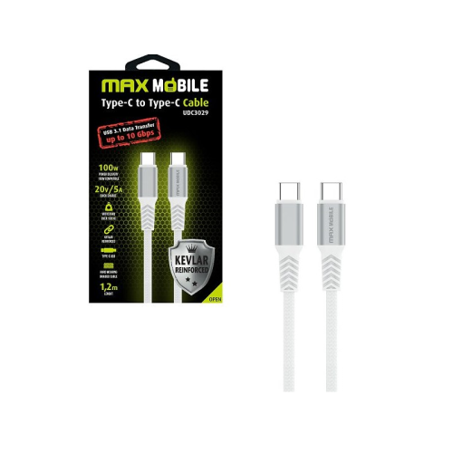 MAXM UDC3029 KEVLAR WHITE 1.2M