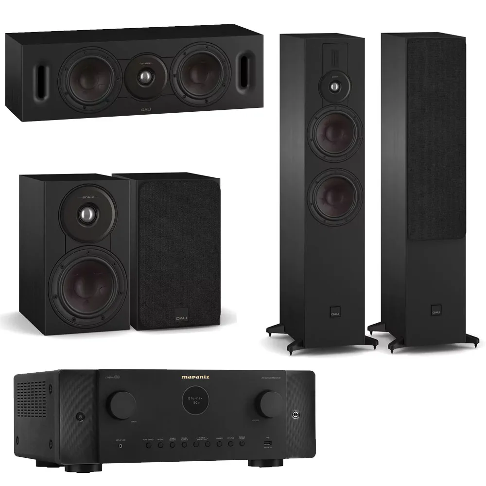set za kućno kino DALI SONIK + MARANTZ CINEMA 60 -