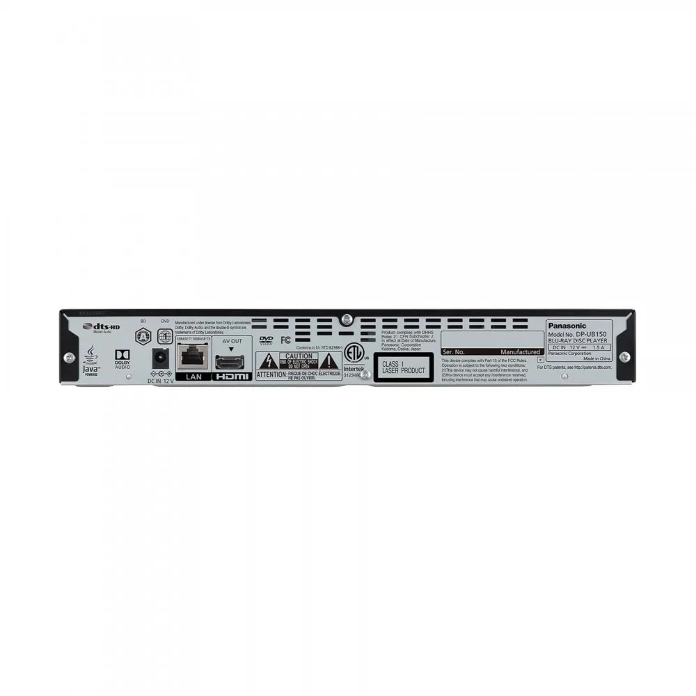 Blu-ray player PANASONIC DP-UB150, crni