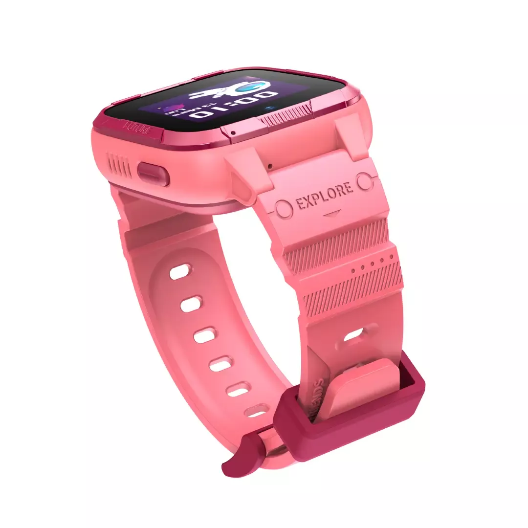 Dječji sat 360 BOTSLAB KIDS E3 PRO, pink