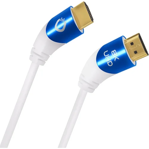 HDMI 2.1 Oehlbach SHAPE MAGIC UHD 40, bijeli 2 metra