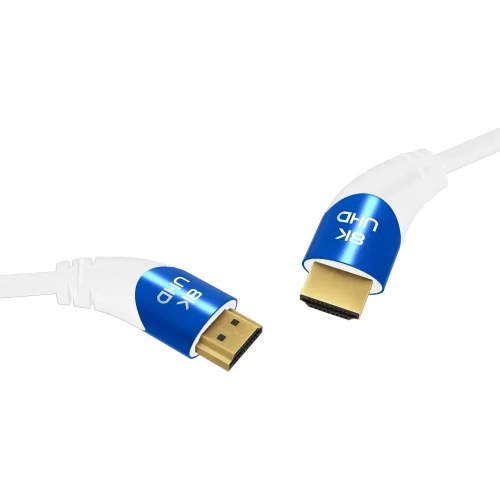 HDMI 2.1 Oehlbach SHAPE MAGIC UHD 40, bijeli 2 metra