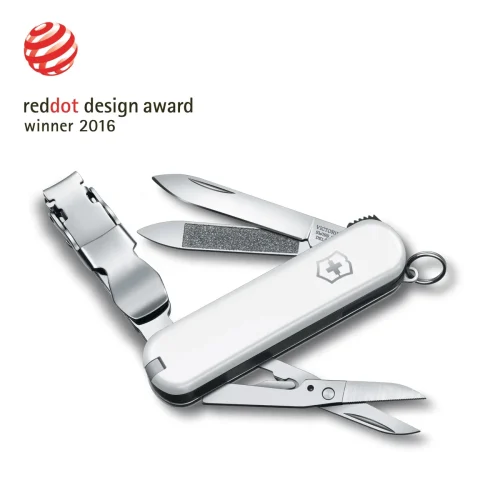 Švicarski džepni nož VICTORINOX NAIL CLIP 580, bijeli