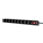 Strujna letva CAYMON PSR109FS, 9 utičnica