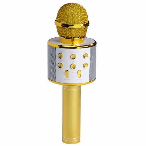 Bluetooth karaoke mikrofon Denver KMS-20GOMK2, zlatni