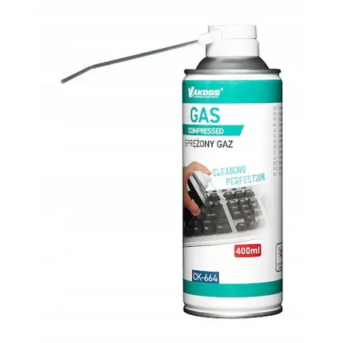 Komprimirani zrak VAKOSS CK-664, 400ml