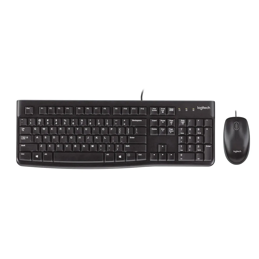 Žičani set LOGITECH MK 20, tipkovnica+miš