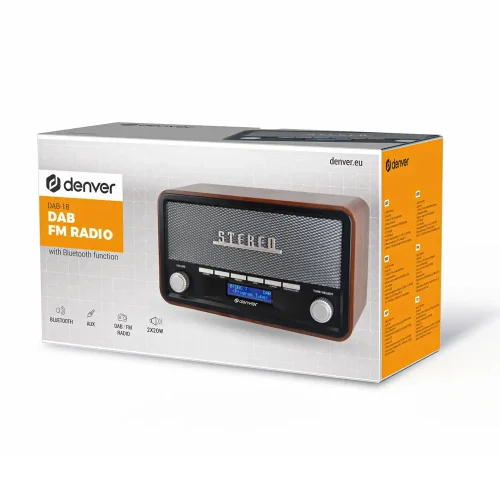 Radio budilica DENVER DAB-18