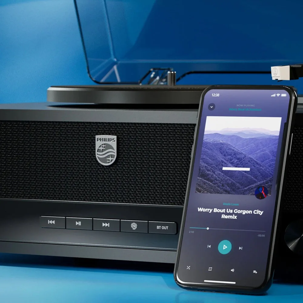 Retro Bluetooth gramofon PHILIPS TAV3000B