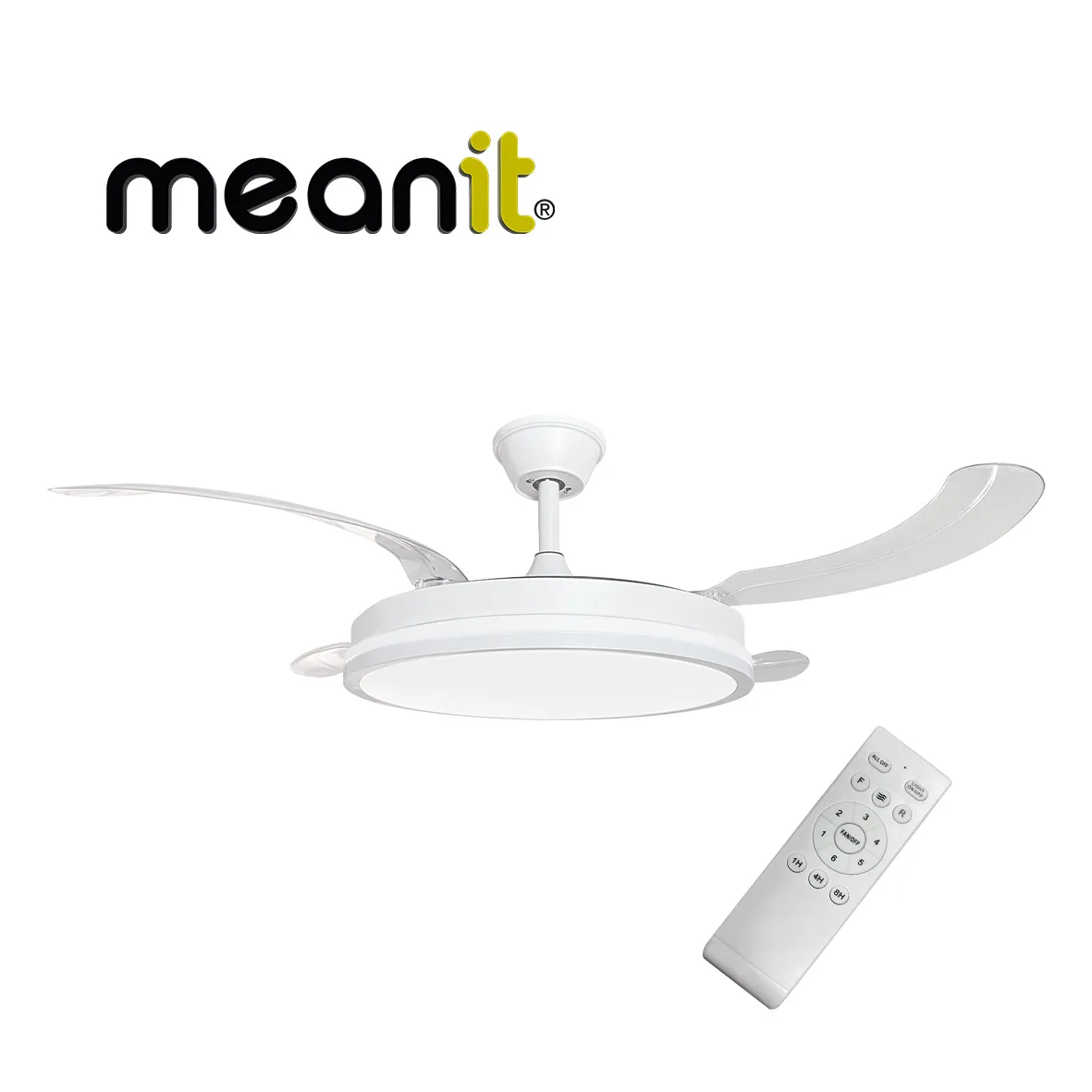 Stropni ventilator s LED svjetlom MEANIT 42-14014