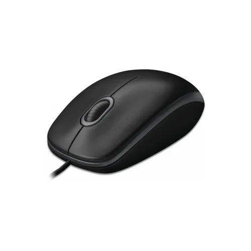 Žičani miš LOGITECH B100, crni