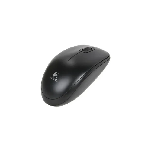 Žičani miš LOGITECH B100, crni