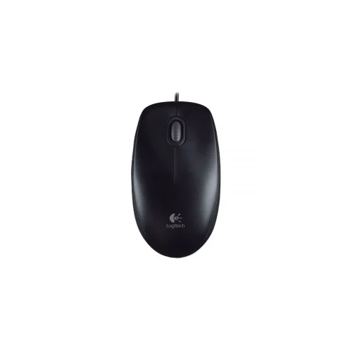 Žičani miš LOGITECH B100, crni