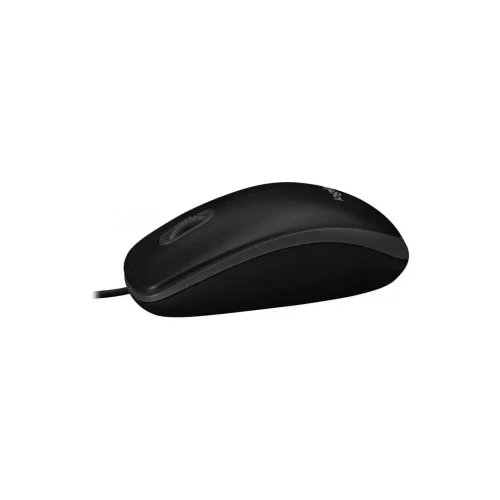 Žičani miš LOGITECH B100, crni