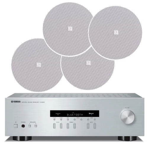 Set za ugostiteljstvo YAMAHA R-S202D + 4x AUDAC CENA 706 white