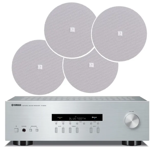 Set za ugostiteljstvo YAMAHA R-S202D + 4x AUDAC CENA 706 white