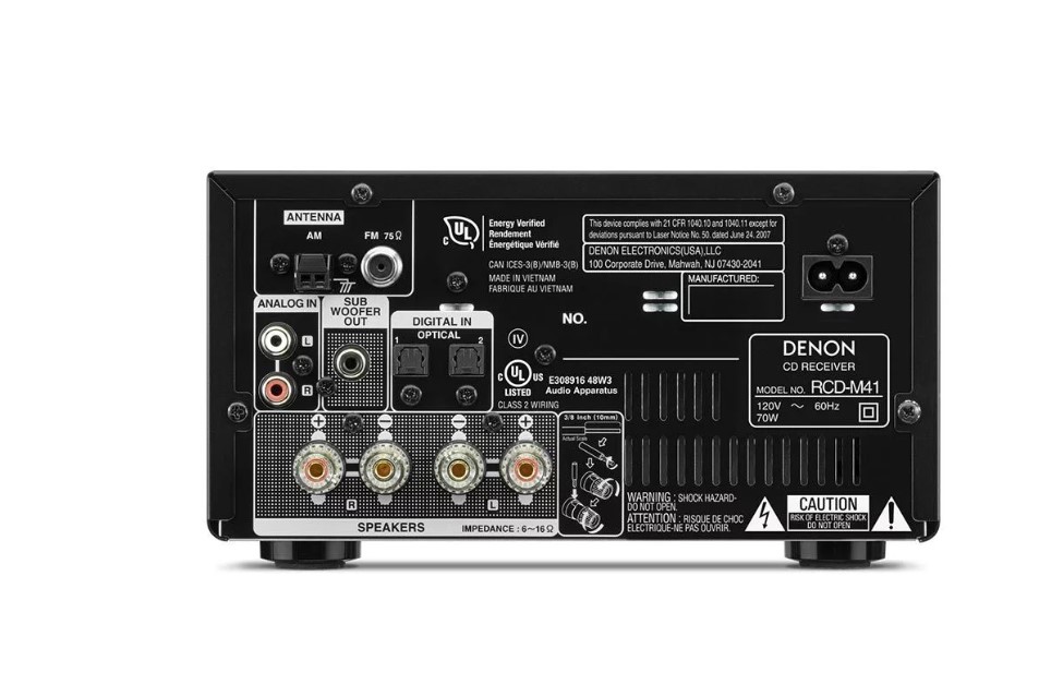 DENON RCD-M41 BKE2 BLACK - Slika 2
