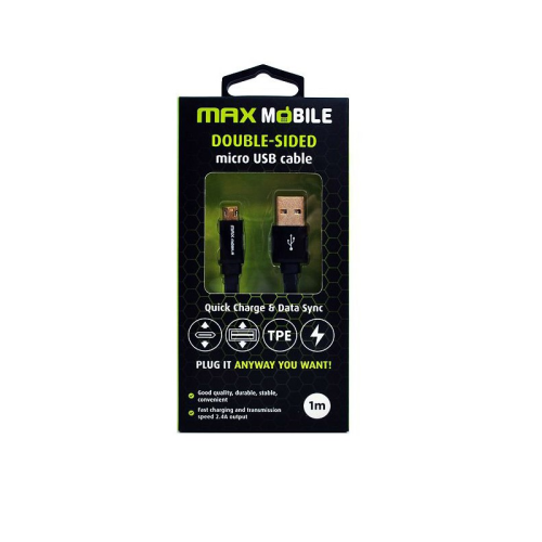 MAXM MICRO USB DS FLAT 1M