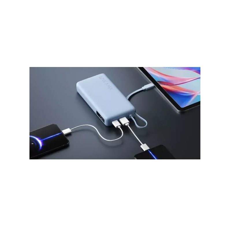 MI 67W POWER BANK 20000 BLUE - Slika 3