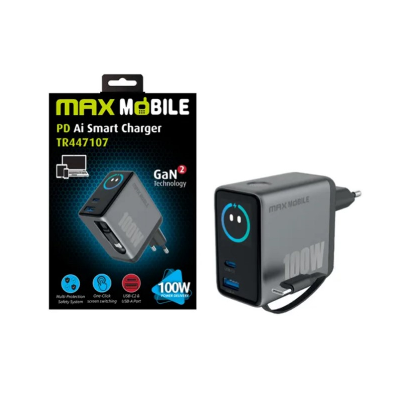 MAXM PUNJAČ TR44720 EKRAN 100W